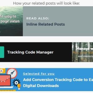 Inline Related Posts PRO - Плагин на русском языке для вставки в Статью связанных сообщений
