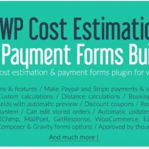 WP Cost Estimation & Payment Forms Builder - WP конструктор платежных форм