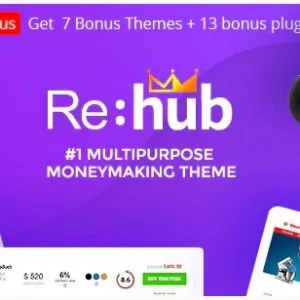 СКАЧАТЬ - тему REHub на русском