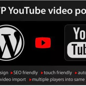 YouTube WordPress plugin — video import