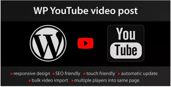 YouTube WordPress plugin - video import