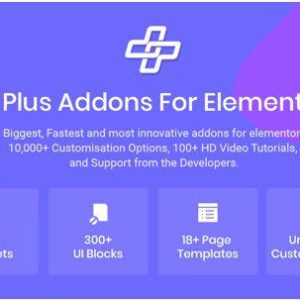 The Plus - Аддон для Elementor Page Builder Плагин WordPress