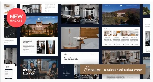Hoteller - Hotel Booking WordPress