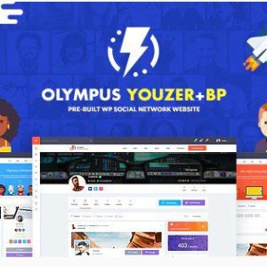 Olympus — мощная тема BuddyPress