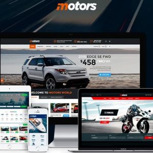 Motors — Автосалон, Аренда и Объявления Тема WordPress