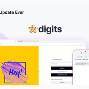 Digits - WordPress вход и регистрация через мобильный + Аддоны