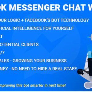 Facebook Messenger Chat with Bot — Мессенджер + Бот