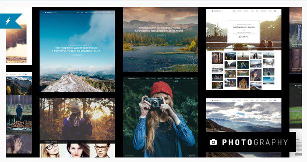 Photography WordPress - Тема Портфолио