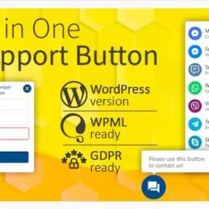 СКАЧАТЬ All in One Support Button All in One Support Button + Запрос обратного звонка. WhatsApp, Messenger, Telegram, LiveChat - на РУССКОМ