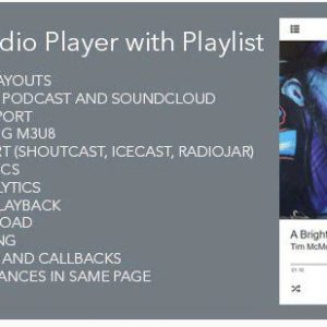 Modern Audio Player Wordpress Plugin