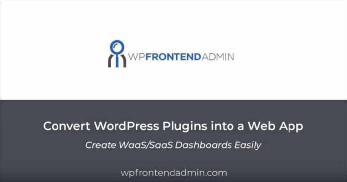 WP Frontend Admin (Premium) — изображение 2