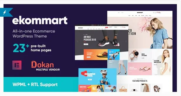 ekommart - All-in-one eCommerce WordPress Theme