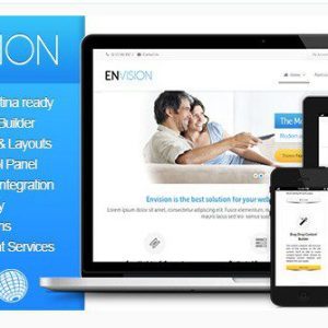 Envision — Отзывчивая Многоцелевая Тема