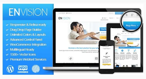 Envision - Отзывчивая Многоцелевая Тема