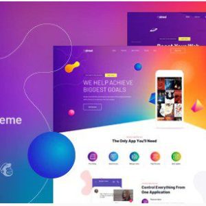 Zimed — App Landing WordPress Theme — Тема Лендинг