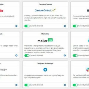 Fluent Forms Pro - модули интеграции
