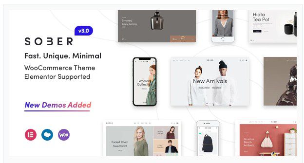 Sober - WooCommerce WordPress Theme