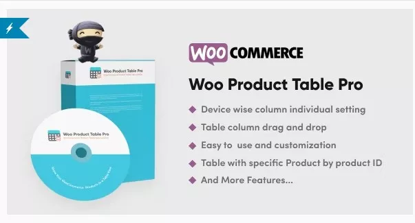Woo Product Table Pro - WooCommerce Решение для представления таблицы продукт