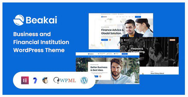 Beakai - многофункциональная бизнес-тема WordPress