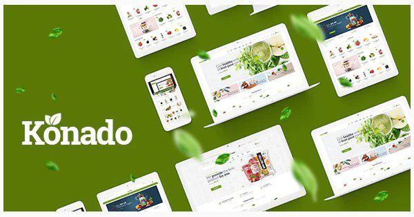 Konado - WooCommerce тема органических, натуральных продуктов