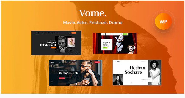 Vome - WordPress тема для киностудии