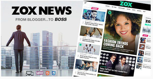 СКАЧАТЬ - Zox News - профессиональная WordPress тема новостей и журналов 