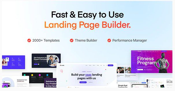 Скачать - Landio - Landing Page WordPress Лучший выбор для фрилансеров