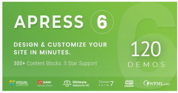 Apress - многоцелевая тема wordpress