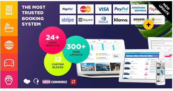 Book Your Travel - WordPress тема для онлайн-бронирования