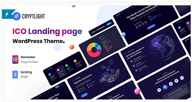 СКАЧАТЬ - Cryptlight - WordPress ICO Лендинг Пейдж тема