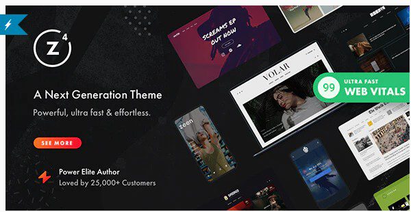 Zeen - WordPress Тема новостей