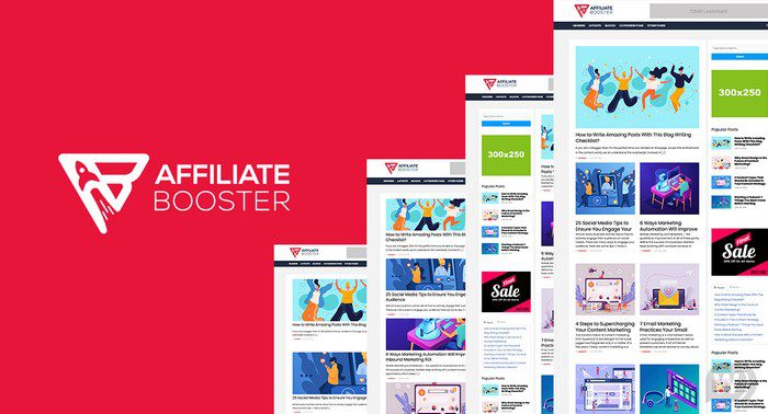 AffiliateBooster Блоки + Тема