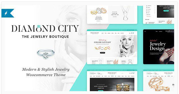 DiCi - WordPress тема для ювелирного магазина