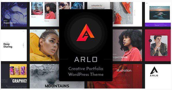 Arlo - Тема для портфолио WordPress