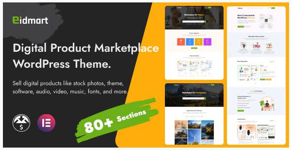 Eidmart - WordPress тема для цифрового рынка