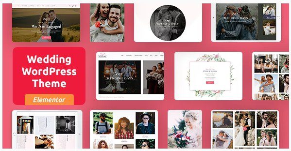 Woddingat - wordpress тема Свадьбы