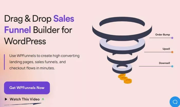 WPFunnels Pro - Конструктор воронки продаж для WordPress