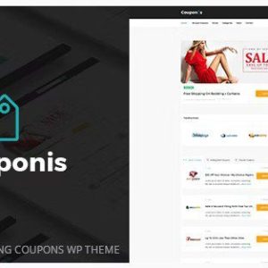 Couponis — партнерская WordPress тема для купонов