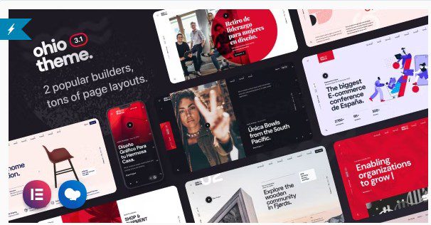 Креативная WordPress Тема для портфолио и агентства.