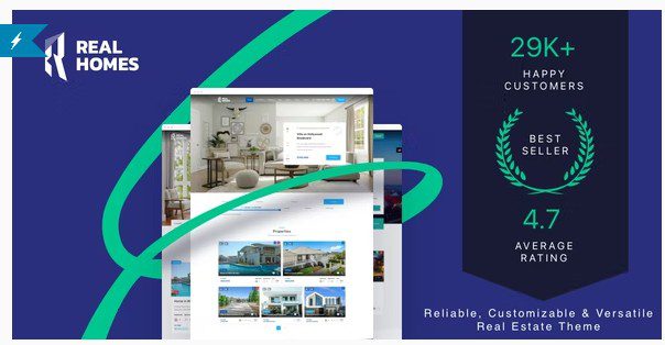 RealHomes - WordPress Тема недвижимости