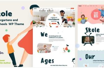 СКАЧАТЬ - Skole - WordPress тема для детского сада, школы.