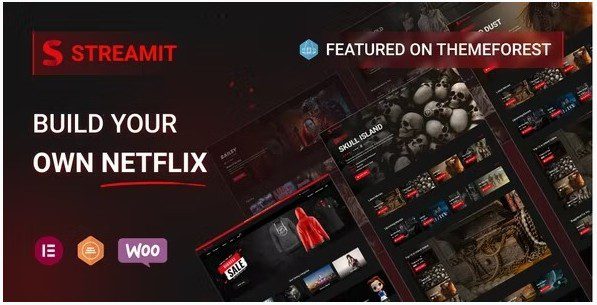 Streamit - WordPress Тема для потокового видео