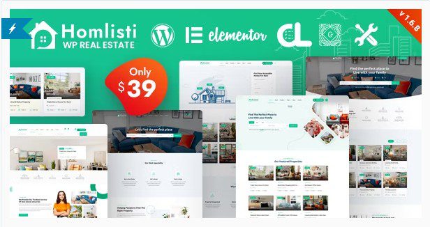 Homlisti – Тема WordPress недвижимости