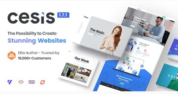 Cesis - Адаптивная многоцелевая тема WordPress