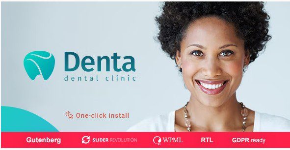 Denta - Wordpress Тема Стоматологическая клиника