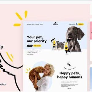 Красочный сайт PetMania - Зоомагазин, магазин домашних животных