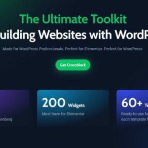 Crocoblock - JetPlugins Package - пакет расширений для Elementor - с переводом на русский.