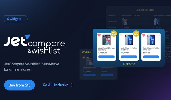 JetCompare&Wishlist - Сравнение и список желаний