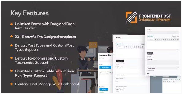 Frontend Post Submission Manager