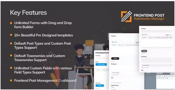 Frontend Post Submission Manager
